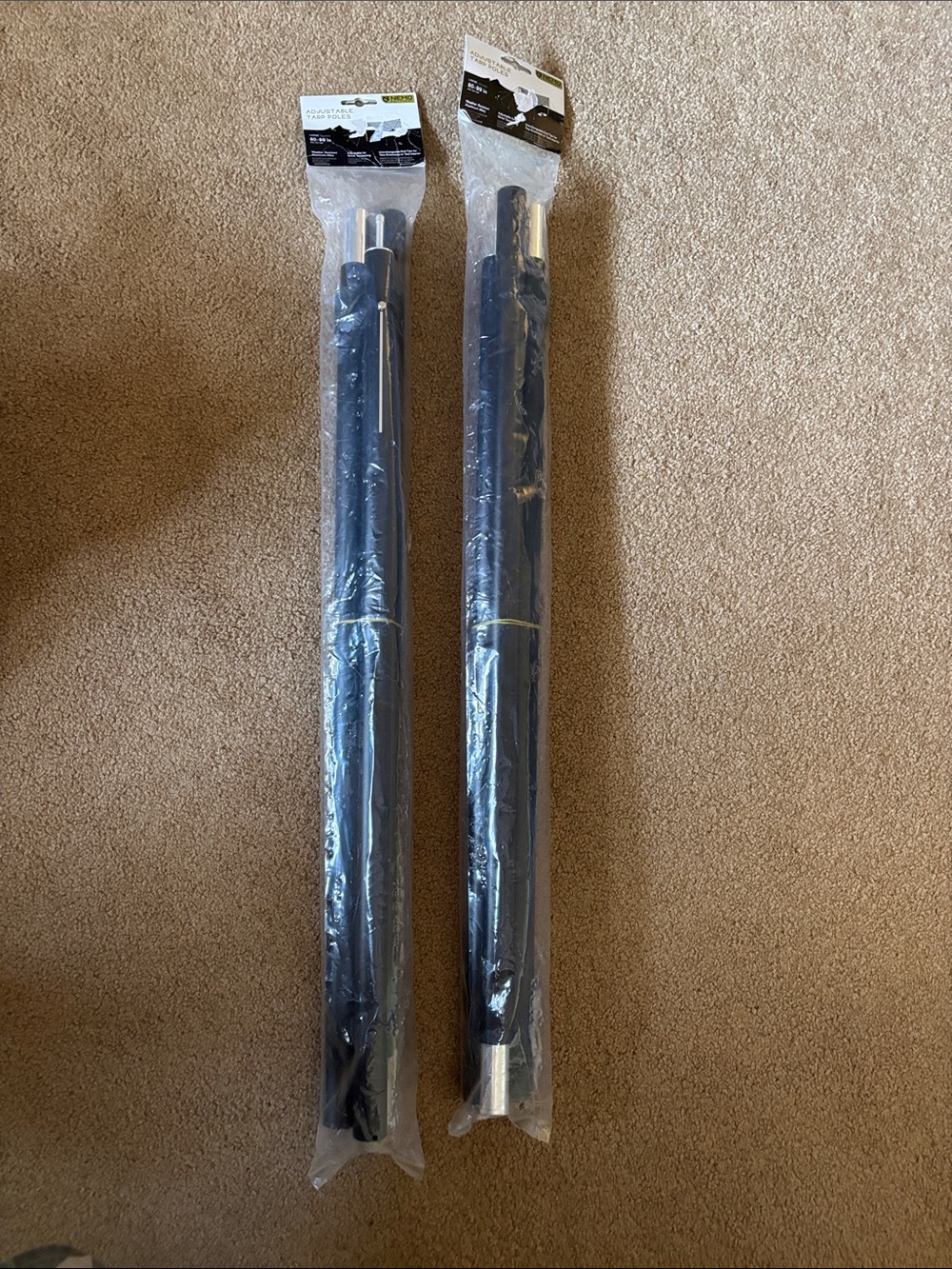Nemo Adjustable Tarp Poles Large-2